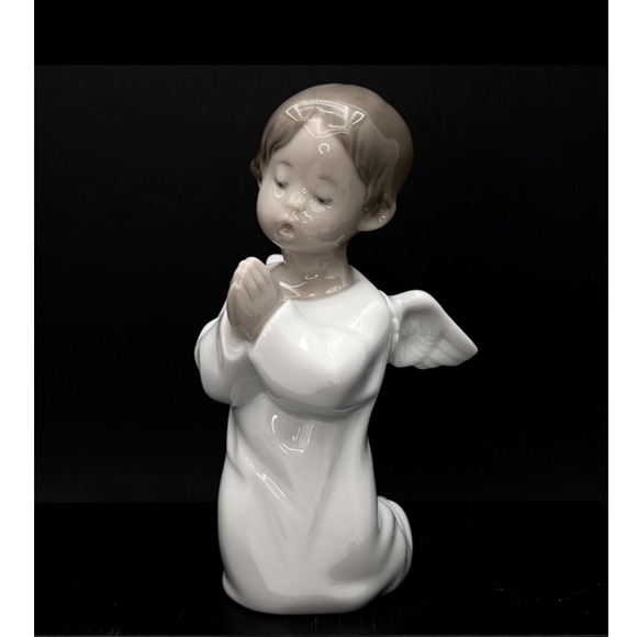 Lladro Porcelain "Angel Praying" Figurine 5438 - Picture 1 of 7